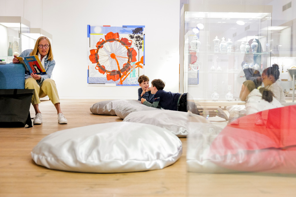 Gemeinsames Lesen im Museum, Foto: René Golz
